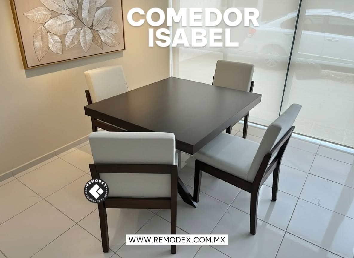 COMEDOR 4P CRUZ/ISABEL