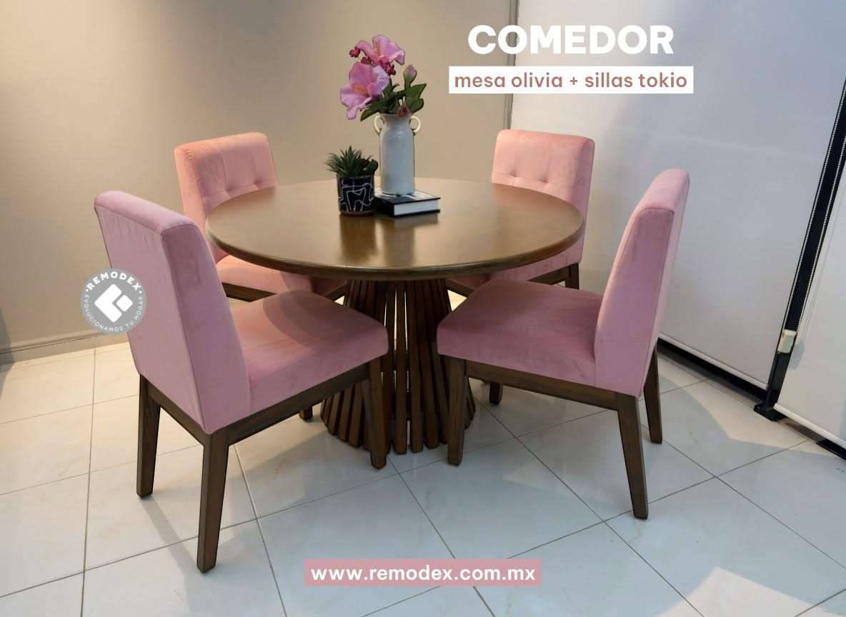 COMEDOR 4P TOKIO/OLIVIA