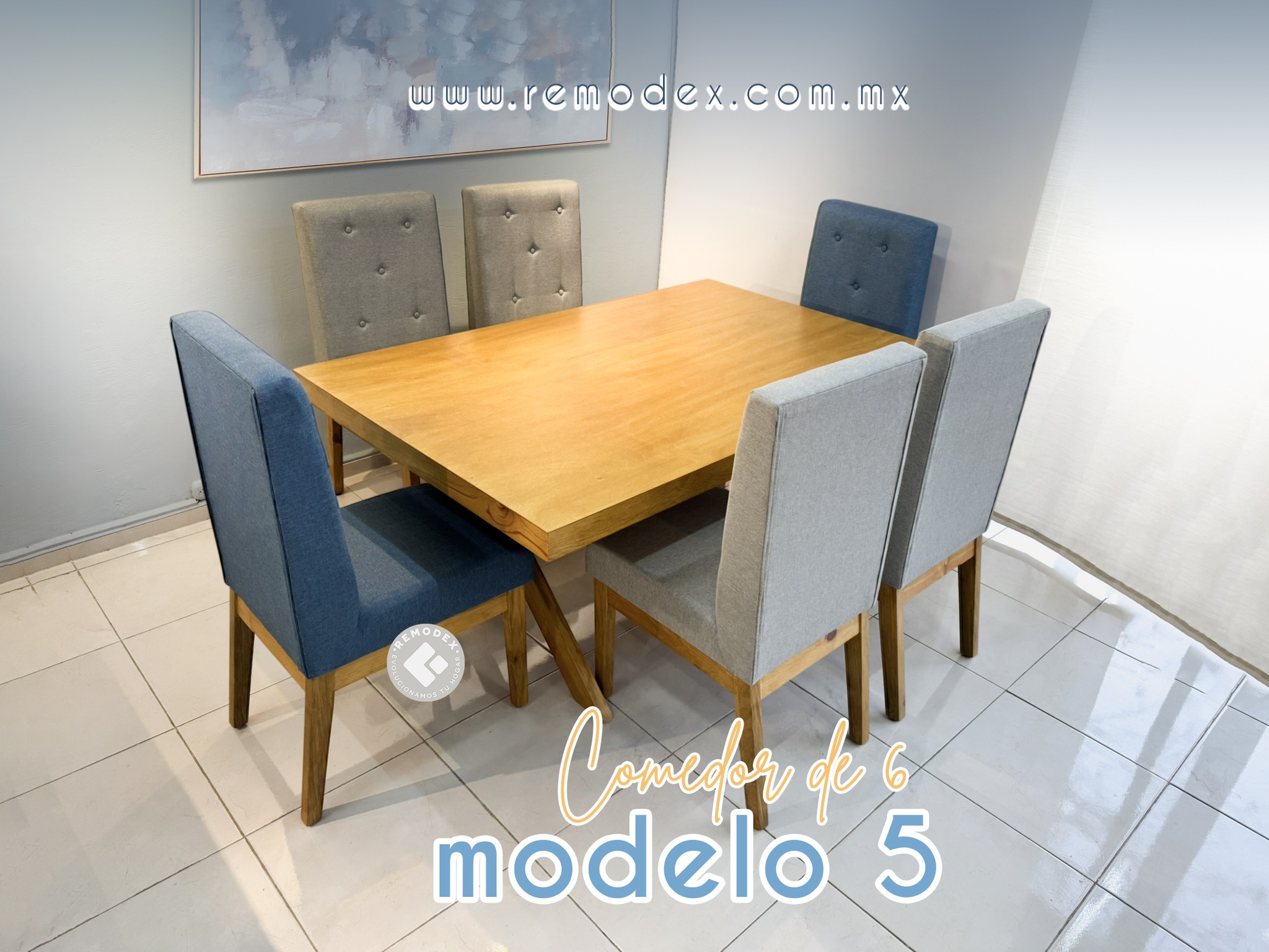 COMEDOR 6P MOD.5/CRUZ