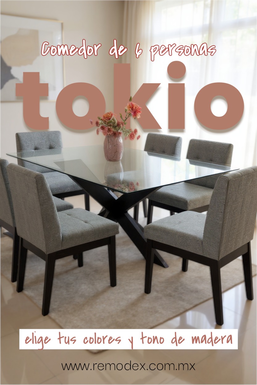 COMEDOR 6P TOKIO/EMILY