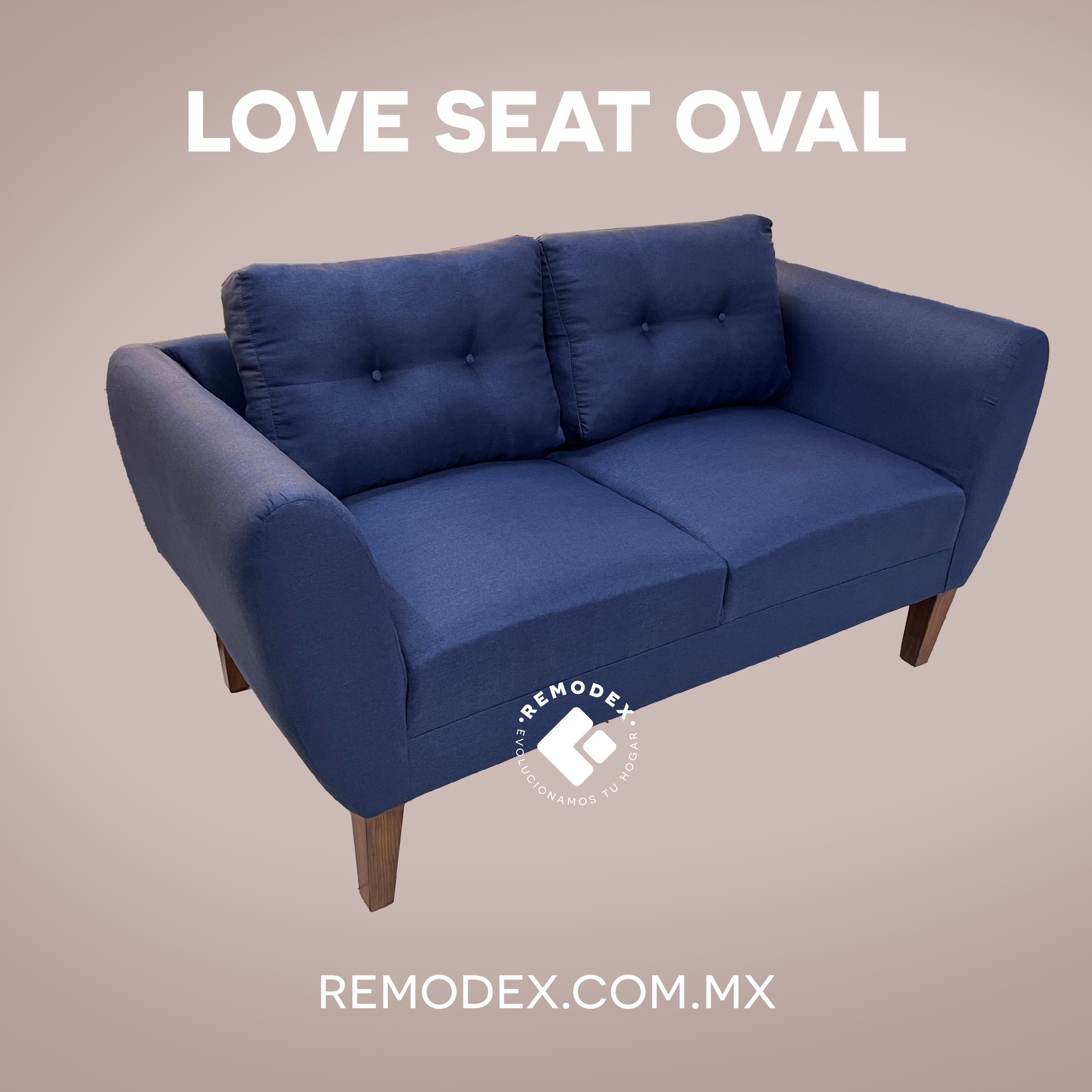 ENTREGA INMEDIATA LOVE SETA OVAL EN COLOR MICHELLE MOON NIGHT