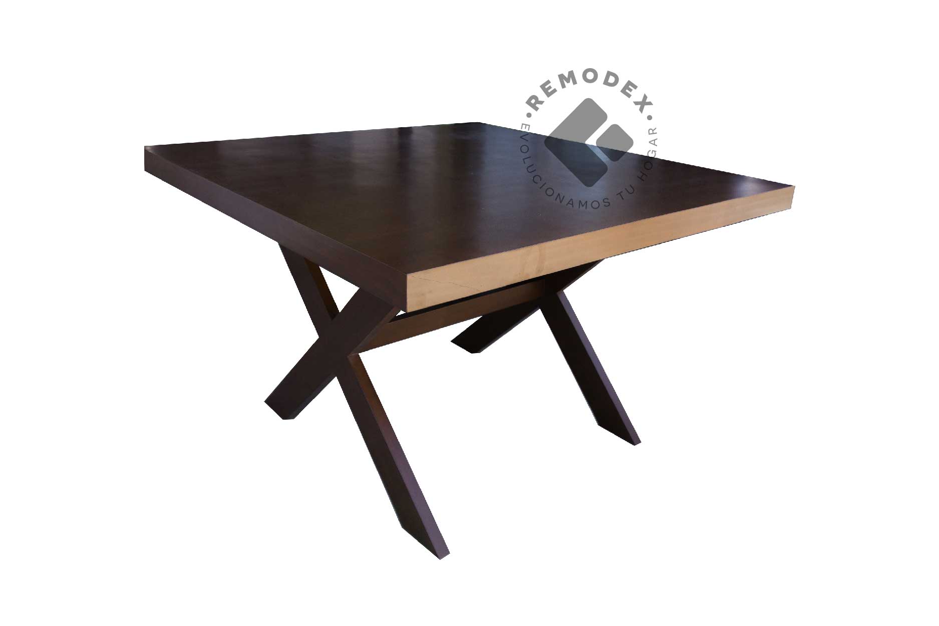 MESA 4P CRUZ (ROBLE)