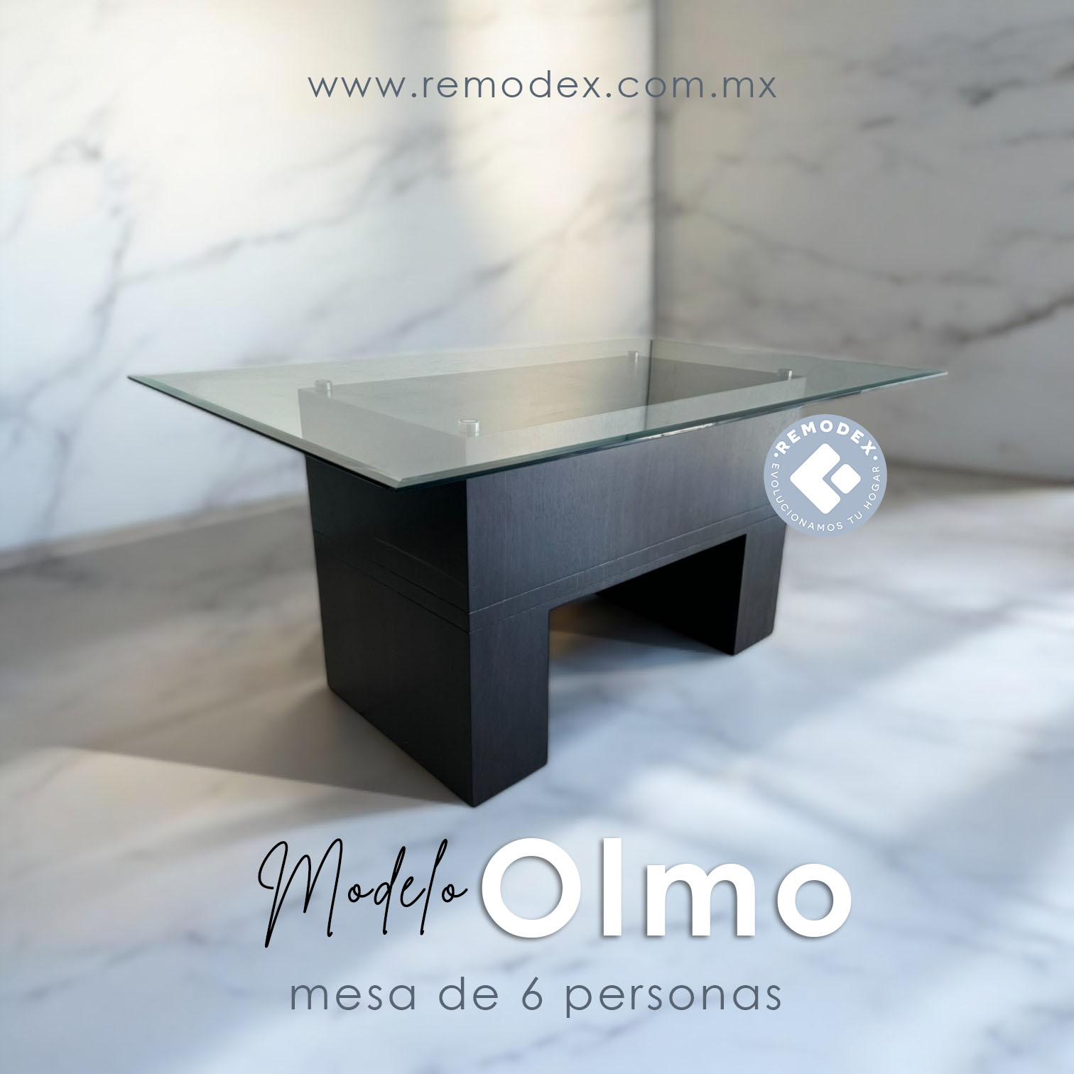 MESA 6P MODELO OLMO