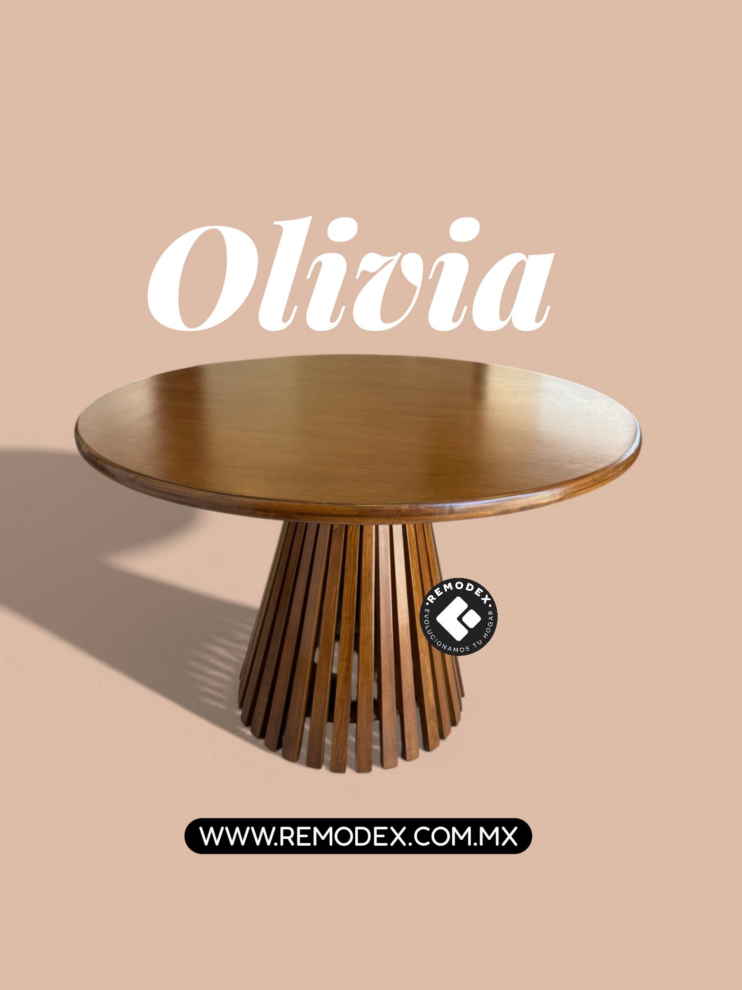 MESA 6P OLIVIA CIRCULAR