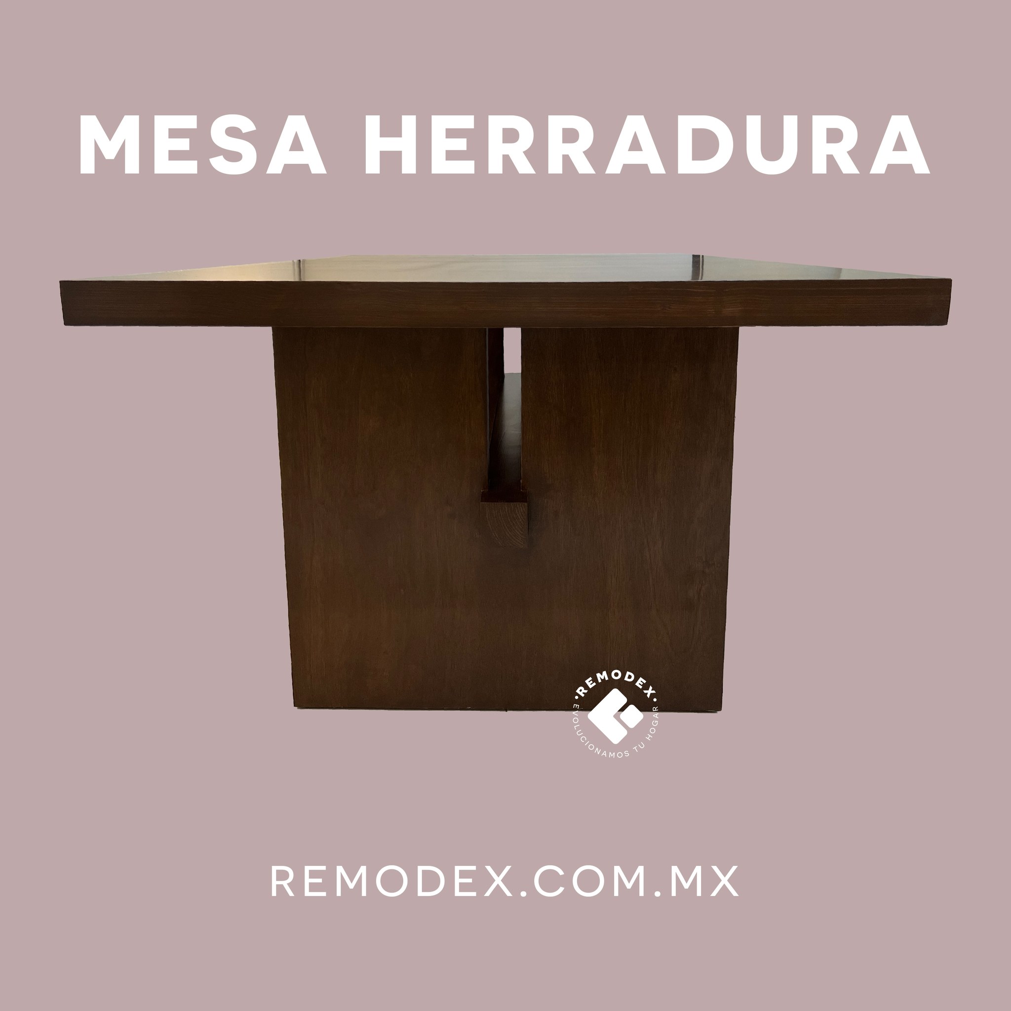 MESA 6P HERRADURA