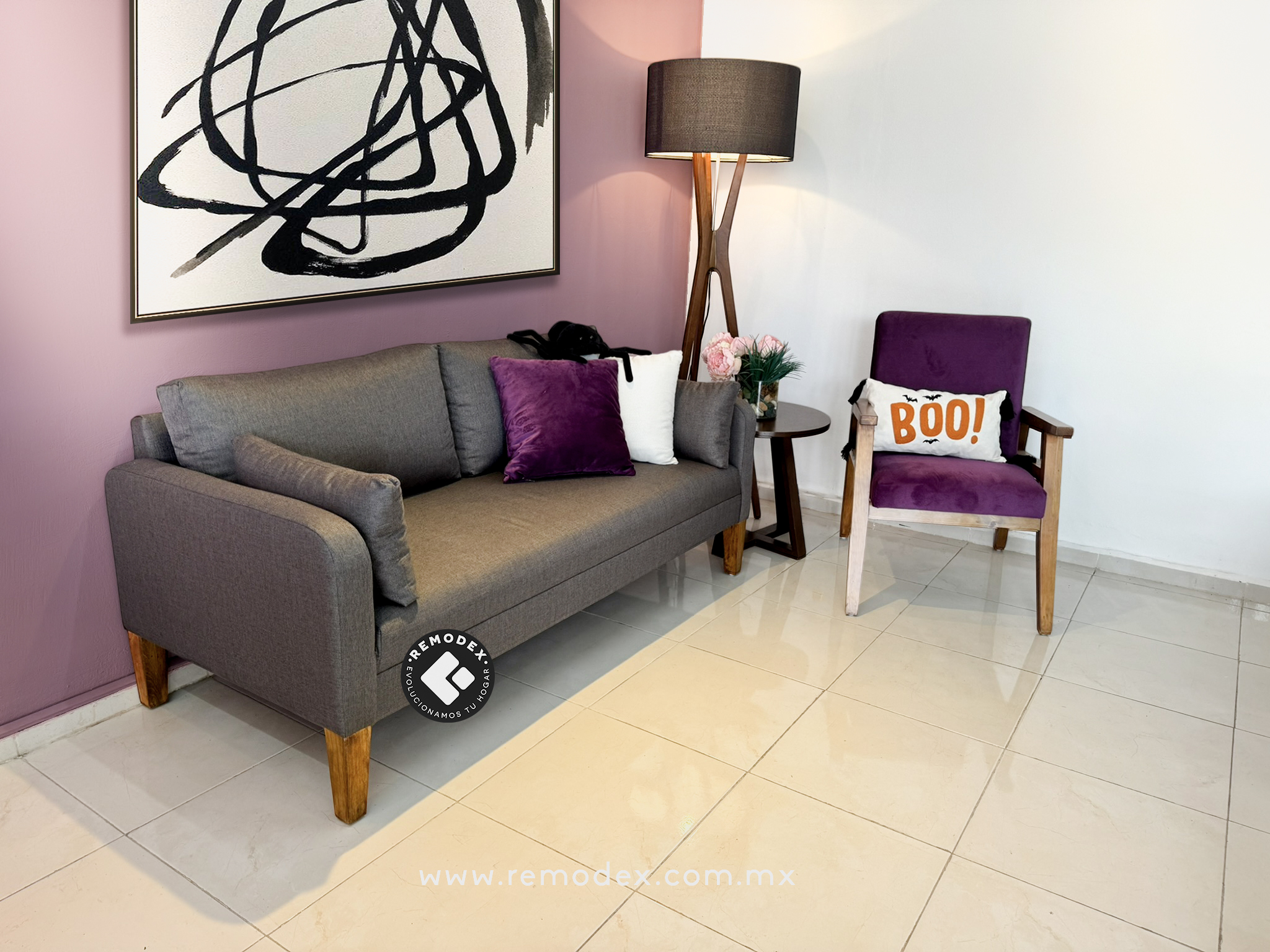 PAQUETE LOVE SEAT LUCIA + SILLETA NATURA