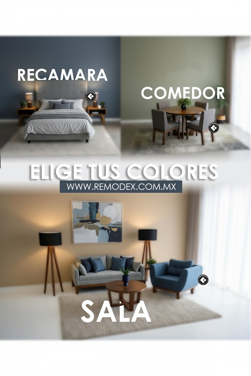 PAQUETE SALA + COMEDOR + RECAMARA RM2