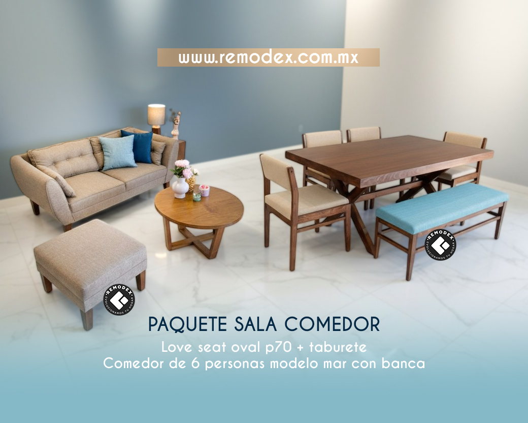 PAQUETE SALA + COMEDOR RM1